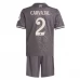 Maillot de Foot Real Madrid Carvajal 2 Enfant Tenue Third 2024/25