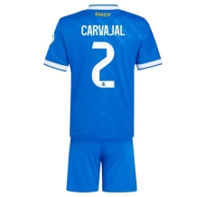 Maillot de Foot Real Madrid Carvajal 2 Enfant Tenue Third 2025/26