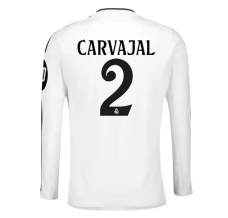 Maillot de Foot Real Madrid Carvajal 2 Tenue Domicile 2024/25 Manche Longue