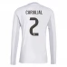 Maillot de Foot Real Madrid Carvajal 2 Tenue Domicile 2025/26 Manche Longue