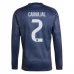 Maillot de Foot Real Madrid Carvajal 2 Tenue Extérieur 2025/26 Manche Longue