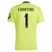 Maillot de Foot Real Madrid Courtois 1 Gardien Tenue Domicile Fourth 2024/25