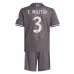 Maillot de Foot Real Madrid E.Militao 3 Enfant Tenue Third 2024/25