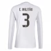 Maillot de Foot Real Madrid E.Militao 3 Tenue Domicile 2025/26 Manche Longue