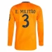 Maillot de Foot Real Madrid E.Militao 3 Tenue Extérieur 2024/25 Manche Longue Maillot de Foot Real Madrid E.Militao 3 Tenue Extérieur 2024/25 Manche Longue