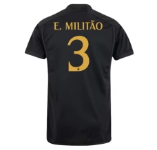 Maillot de Foot Real Madrid E. Militao 3 Tenue Third 2023/24