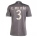 Maillot de Foot Real Madrid E.Militao 3 Tenue Third 2024/25
