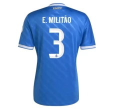 Maillot de Foot Real Madrid E.Militão 3 Tenue Third 2025/26