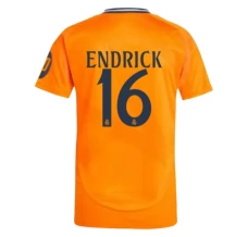 Maillot de Foot Real Madrid Endrick 16 Tenue Extérieur 2024/25