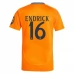 Maillot de Foot Real Madrid Endrick 16 Tenue Extérieur 2024/25