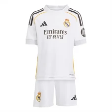 Maillot de Foot Real Madrid Enfant Tenue Domicile 2025/26