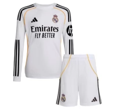 Maillot de Foot Real Madrid Enfant Tenue Domicile 2025/26 Manche Longue