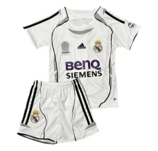 Maillot de Foot Real Madrid Enfant Tenue Domicile Retro 2006-07