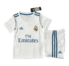 Maillot de Foot Real Madrid Enfant Tenue Domicile Retro 2017-18