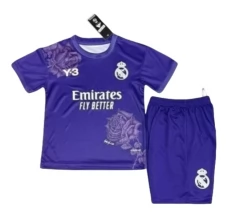 Maillot de Foot Real Madrid Enfant Tenue Domicile Special Edition Purple 2024/25 Maillot de Foot Real Madrid Enfant Tenue Domicile Special Edition Purple 2024/25
