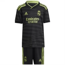 Maillot de Foot Real Madrid Enfant Tenue Third 2022/23 Maillot de Foot Real Madrid Enfant Tenue Third 2022/23