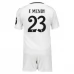 Maillot de Foot Real Madrid F.Mendy 23 Enfant Tenue Domicile 2024/25