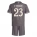 Maillot de Foot Real Madrid F.Mendy 23 Enfant Tenue Third 2024/25