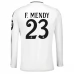 Maillot de Foot Real Madrid F.Mendy 23 Tenue Domicile 2024/25 Manche Longue