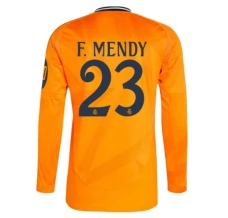 Maillot de Foot Real Madrid F.Mendy 23 Tenue Extérieur 2024/25 Manche Longue