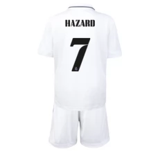 Maillot de Foot Real Madrid Hazard 7 Enfant Tenue Domicile 2022/23 Maillot de Foot Real Madrid Hazard 7 Enfant Tenue Domicile 2022/23