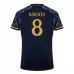 Maillot de Foot Real Madrid Kroos 8 Tenue Extérieur 2023/24 Maillot de Foot Real Madrid Kroos 8 Tenue Extérieur 2023/24