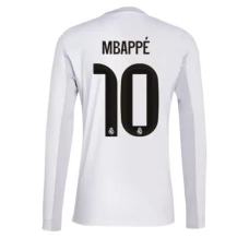 Maillot de Foot Real Madrid Mbappé 10 Tenue Domicile 2025/26 Manche Longue