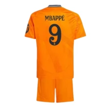 Maillot de Foot Real Madrid Mbappé 9 Enfant Tenue Extérieur 2024/25