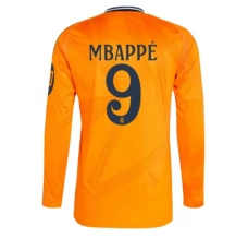 Maillot de Foot Real Madrid Mbappé 9 Tenue Extérieur 2024/25 Manche Longue