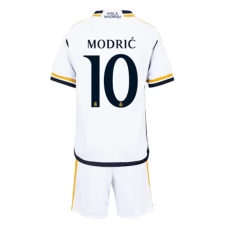Maillot de Foot Real Madrid Modrić 10 Enfant Tenue Domicile 2023/24