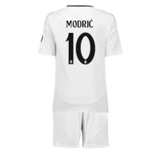 Maillot de Foot Real Madrid Modrić 10 Enfant Tenue Domicile 2024/25
