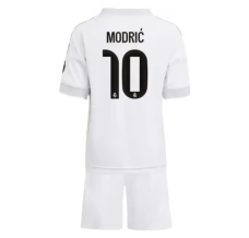 Maillot de Foot Real Madrid Modrić 10 Enfant Tenue Domicile 2025/26