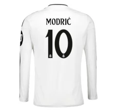 Maillot de Foot Real Madrid Modrić 10 Tenue Domicile 2024/25 Manche Longue