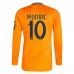 Maillot de Foot Real Madrid Modrić 10 Tenue Extérieur 2024/25 Manche Longue Maillot de Foot Real Madrid Modrić 10 Tenue Extérieur 2024/25 Manche Longue