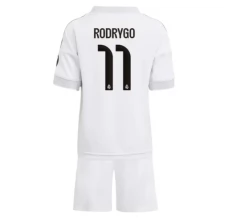 Maillot de Foot Real Madrid Rodrygo 11 Enfant Tenue Domicile 2025/26