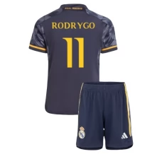 Maillot de Foot Real Madrid Rodrygo 11 Enfant Tenue Extérieur 2023/24