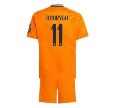 Maillot de Foot Real Madrid Rodrygo 11 Enfant Tenue Extérieur 2024/25