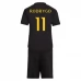 Maillot de Foot Real Madrid Rodrygo 11 Enfant Tenue Third 2023/24