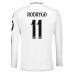 Maillot de Foot Real Madrid Rodrygo 11 Tenue Domicile 2024/25 Manche Longue