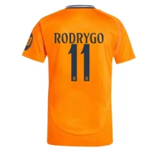 Maillot de Foot Real Madrid Rodrygo 11 Tenue Extérieur 2024/25