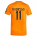Maillot de Foot Real Madrid Rodrygo 11 Tenue Extérieur 2024/25