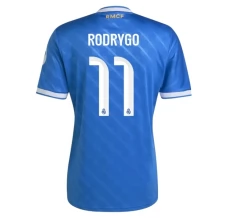 Maillot de Foot Real Madrid Rodrygo 11 Tenue Third 2025/26
