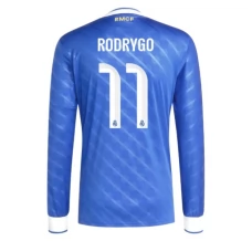 Maillot de Foot Real Madrid Rodrygo 11 Tenue Third 2025/26 Manche Longue