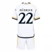 Maillot de Foot Real Madrid Rudiger 22 Enfant Tenue Domicile 2023/24 Maillot de Foot Real Madrid Rudiger 22 Enfant Tenue Domicile 2023/24