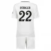 Maillot de Foot Real Madrid Rüdiger 22 Enfant Tenue Domicile 2024/25