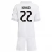 Maillot de Foot Real Madrid Rüdiger 22 Enfant Tenue Domicile 2025/26