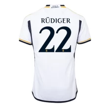 Maillot de Foot Real Madrid Rudiger 22 Tenue Domicile 2023/24