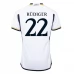 Maillot de Foot Real Madrid Rudiger 22 Tenue Domicile 2023/24 Maillot de Foot Real Madrid Rudiger 22 Tenue Domicile 2023/24