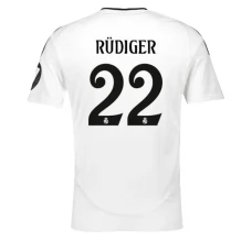 Maillot de Foot Real Madrid Rüdiger 22 Tenue Domicile 2024/25