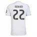 Maillot de Foot Real Madrid Rüdiger 22 Tenue Domicile 2025/26